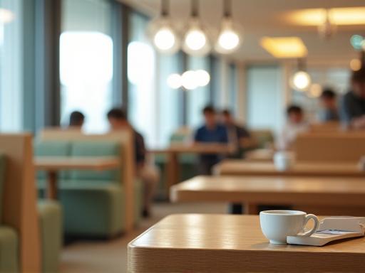Asientos de cafetería con máximo confort