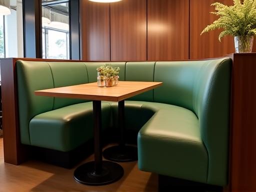 Asientos ergonómicos para restaurante